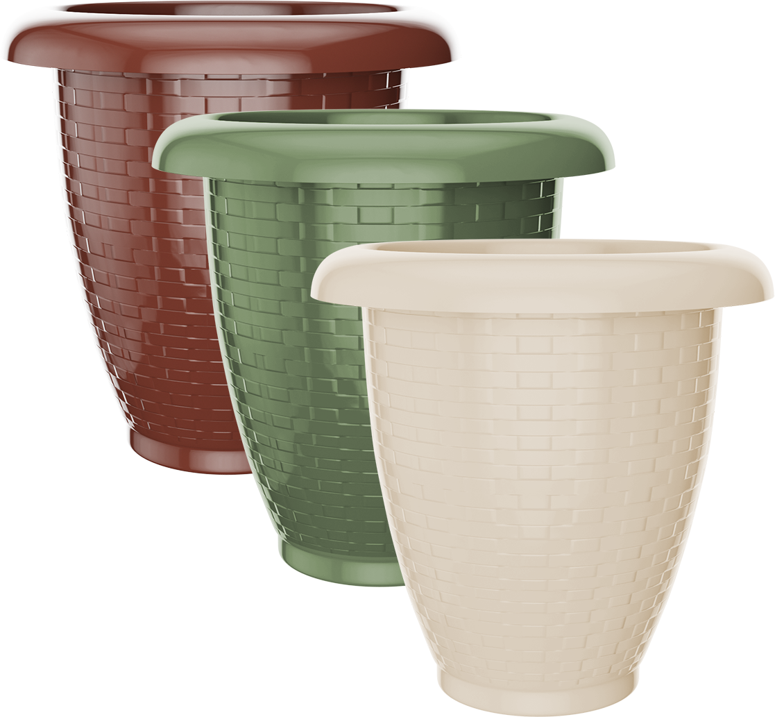 VASO RED. RATTAN Nº 40 COLOR